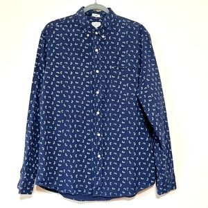 J. Crew Slim Button Down Shirt Size Large